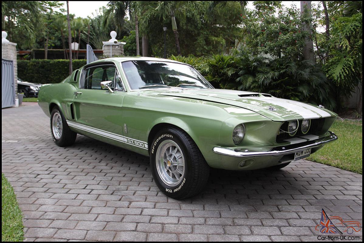1967 FORD MUSTANG SHELBY COBRA GT-500 ELEANOR 67 GT500 4 ...