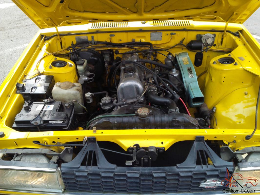 1981 DATSUN BLUEBIRD COUPE 1.8SSS YELLOW