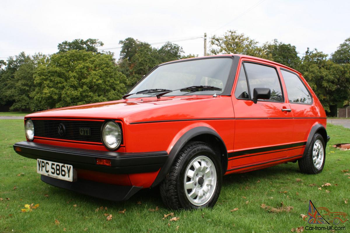 Volkswagen Golf Gti Mark 1 Mk1 1983 90000 Miles Outstanding Condition 