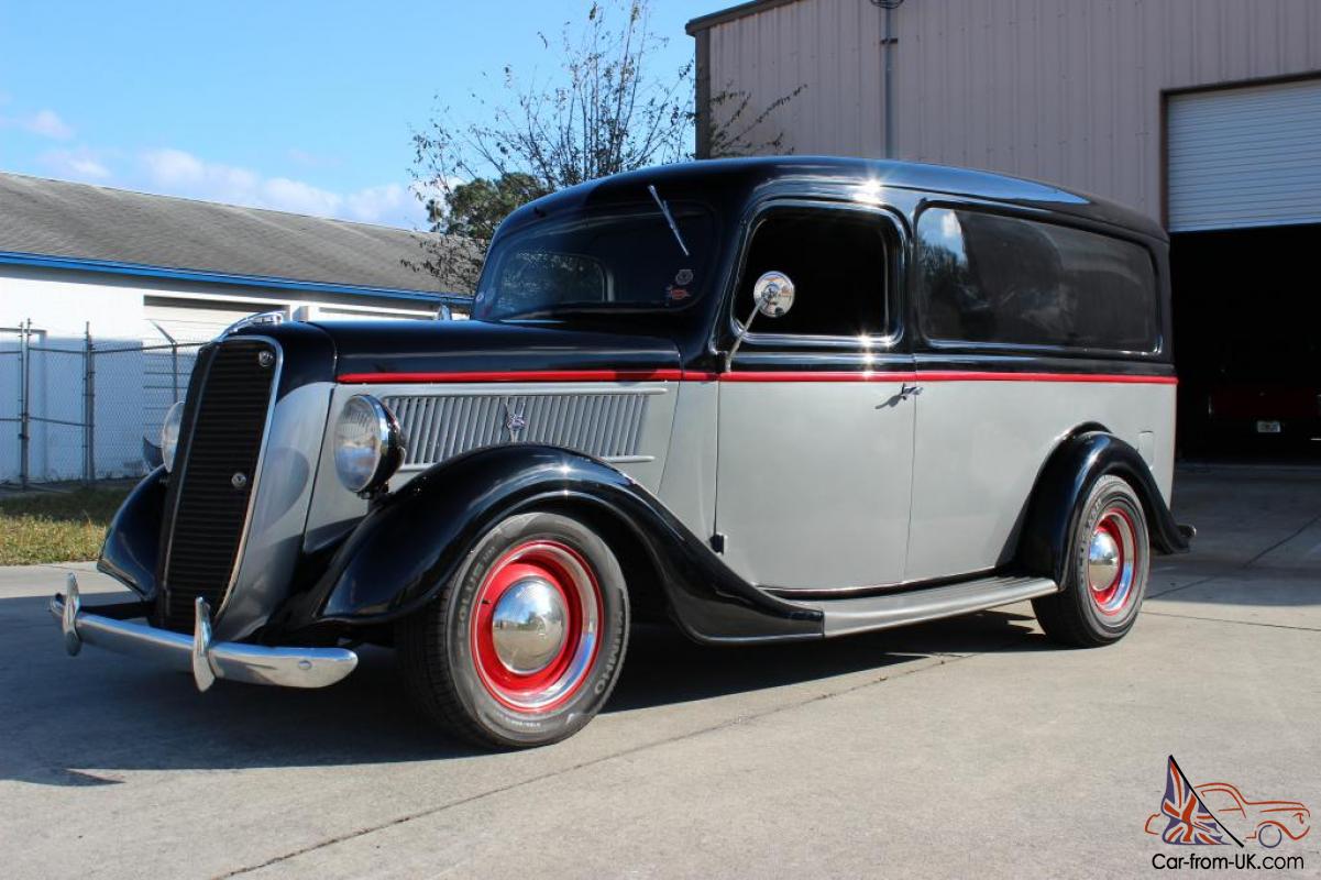 1937 Ford panel truck #8