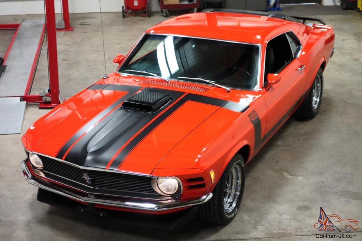 1970 Ford Mustang Boss 302 Highly Optioned With Low Miles And Documented 