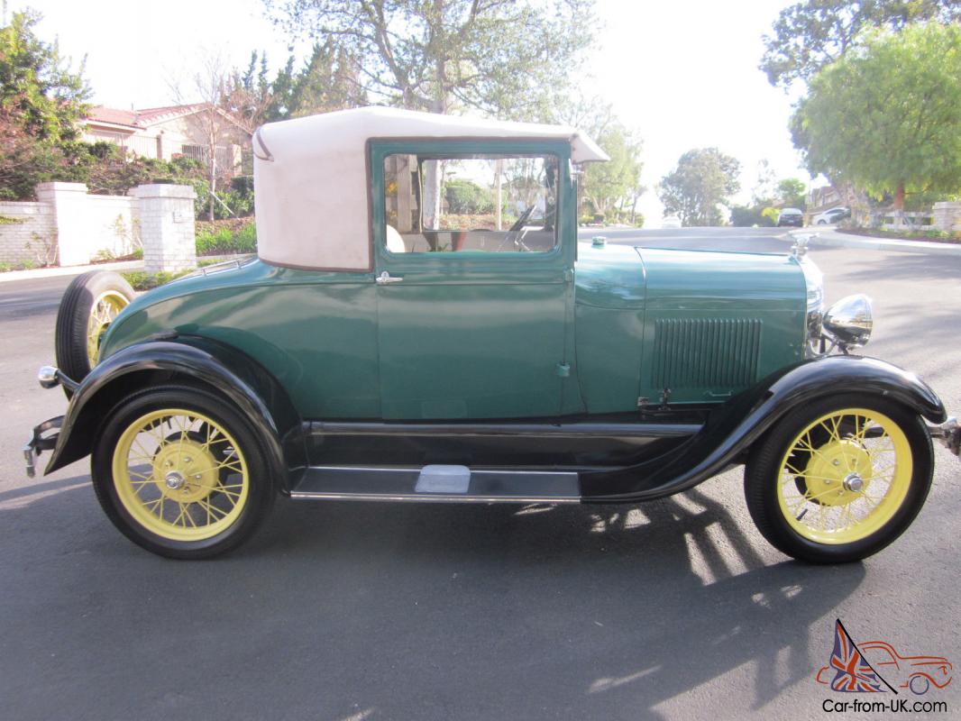 1929 Model a ford sport coupe options #2