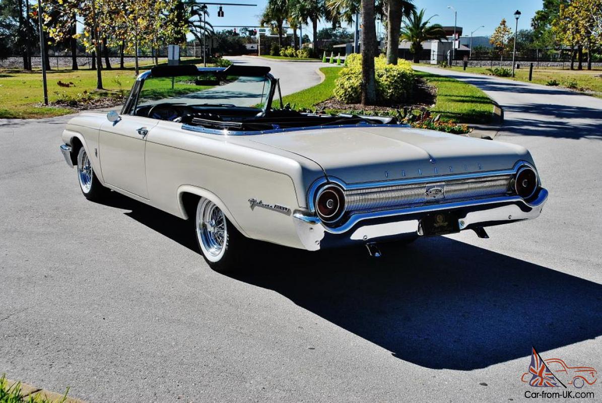 1962 500 Convertible ford sale xl #5