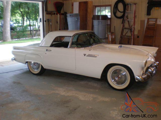 1955 Ford thunderbird hard top car