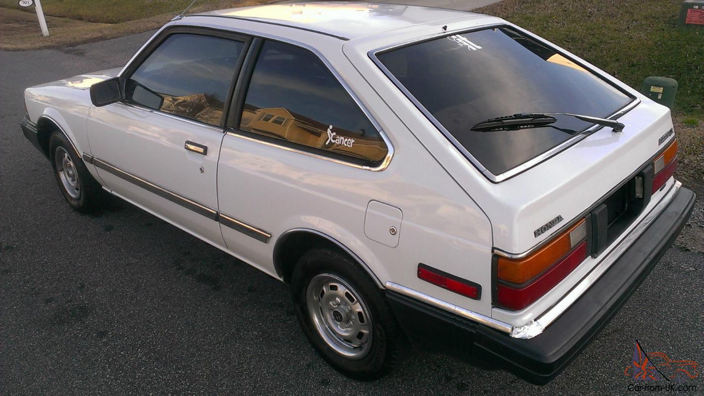 1983 Honda Accord LX hatchback, A/C, 5 speed, new paint ...