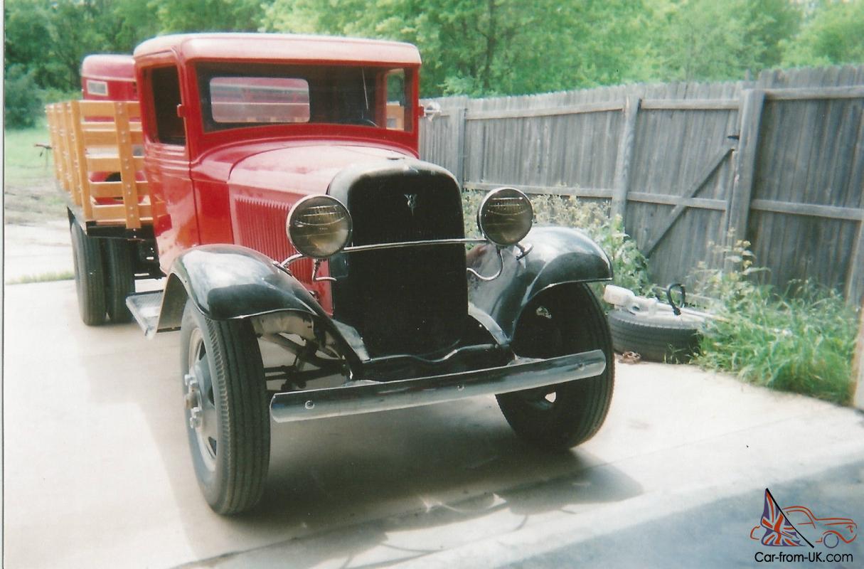 1934 Ford stake bed truck #2