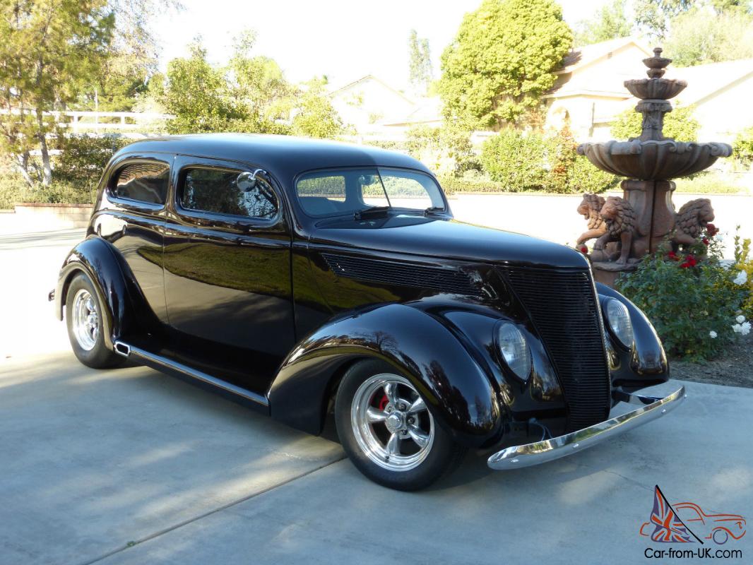 1937 Ford 2 door slant back #8