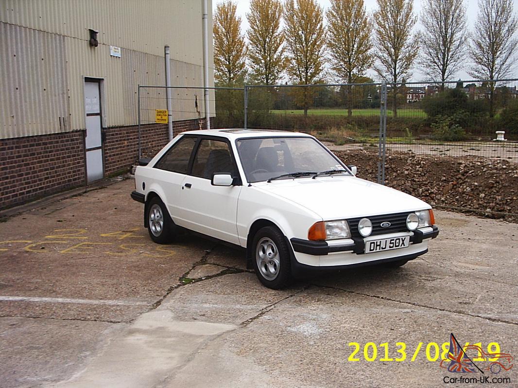 1982 Ford escort xr3 #7