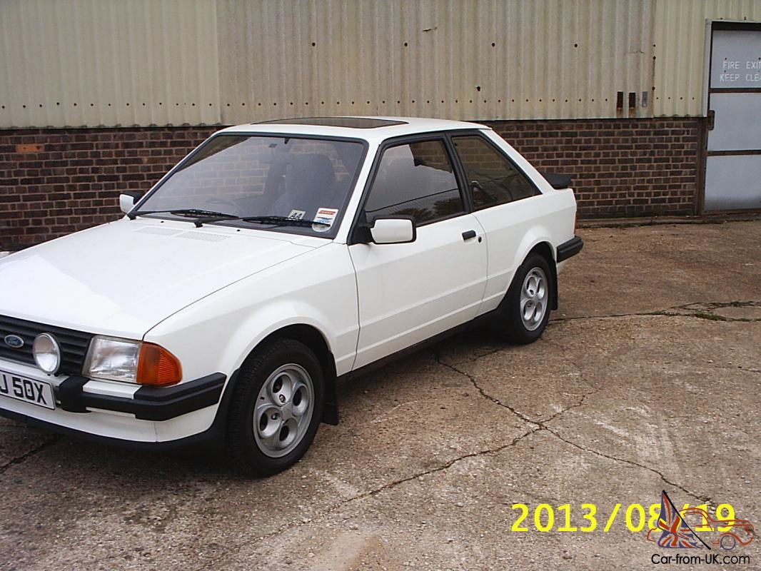 1982 Ford escort xr3 #6