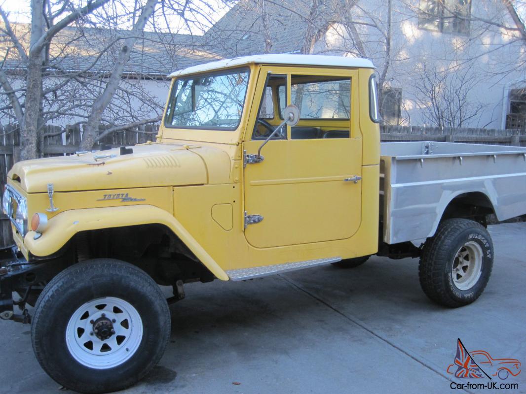 snelweg hamer Uitgestorven Toyota FJ 45 Land Cruiser Pickup 1966