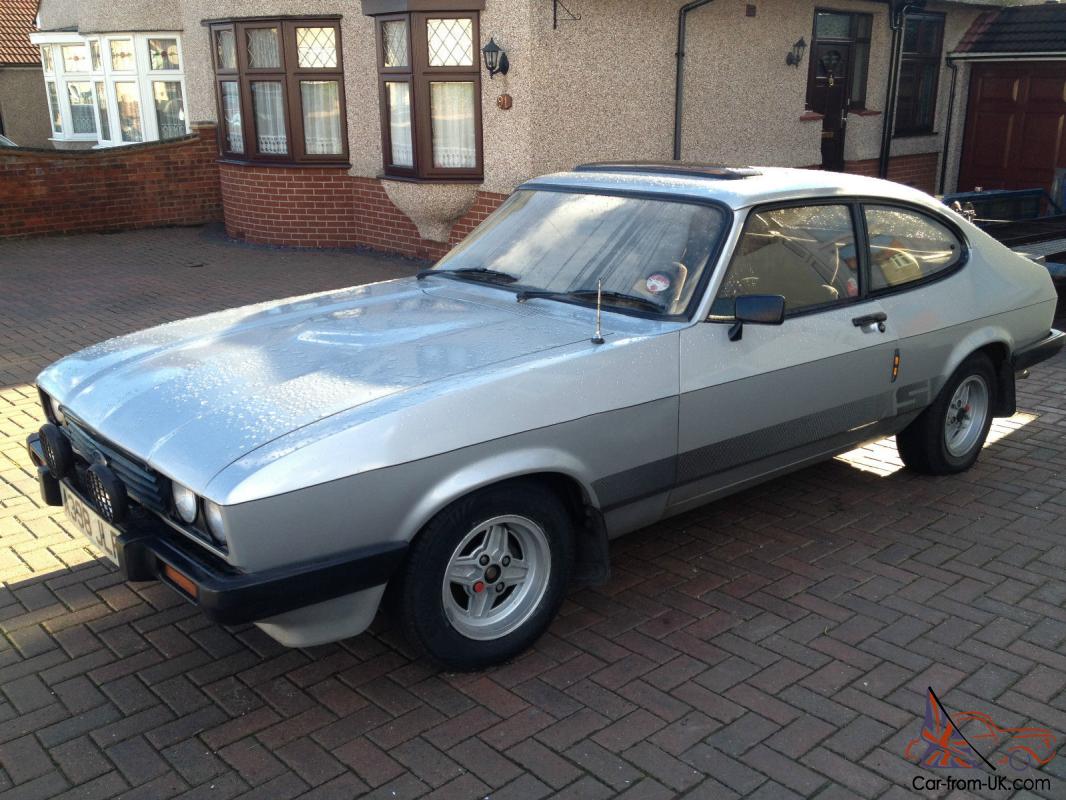 FORD CAPRI 2.0S, Silver, 5 Speed, Very nice original car