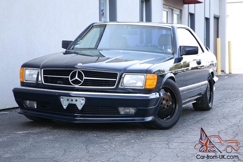 87 Mercedes Benz 560 Sec Amg Only 73k W126 Coupe Good Condition 560sec