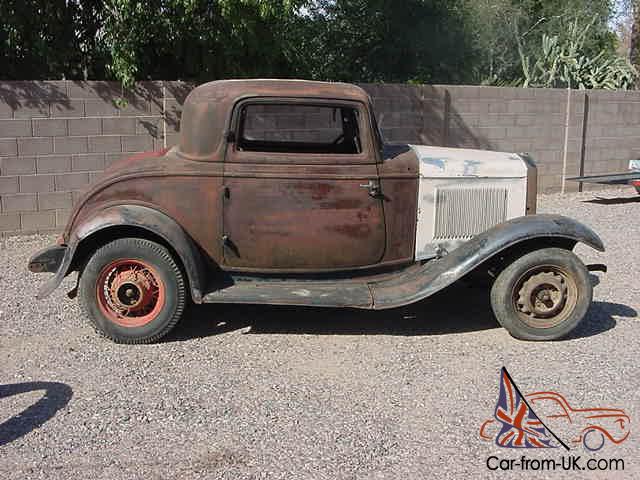1932 Ford 3 window coupe body sale #2