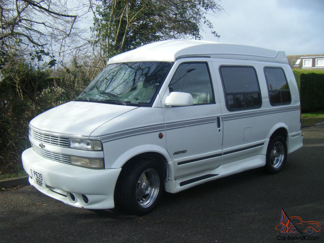 white astro van