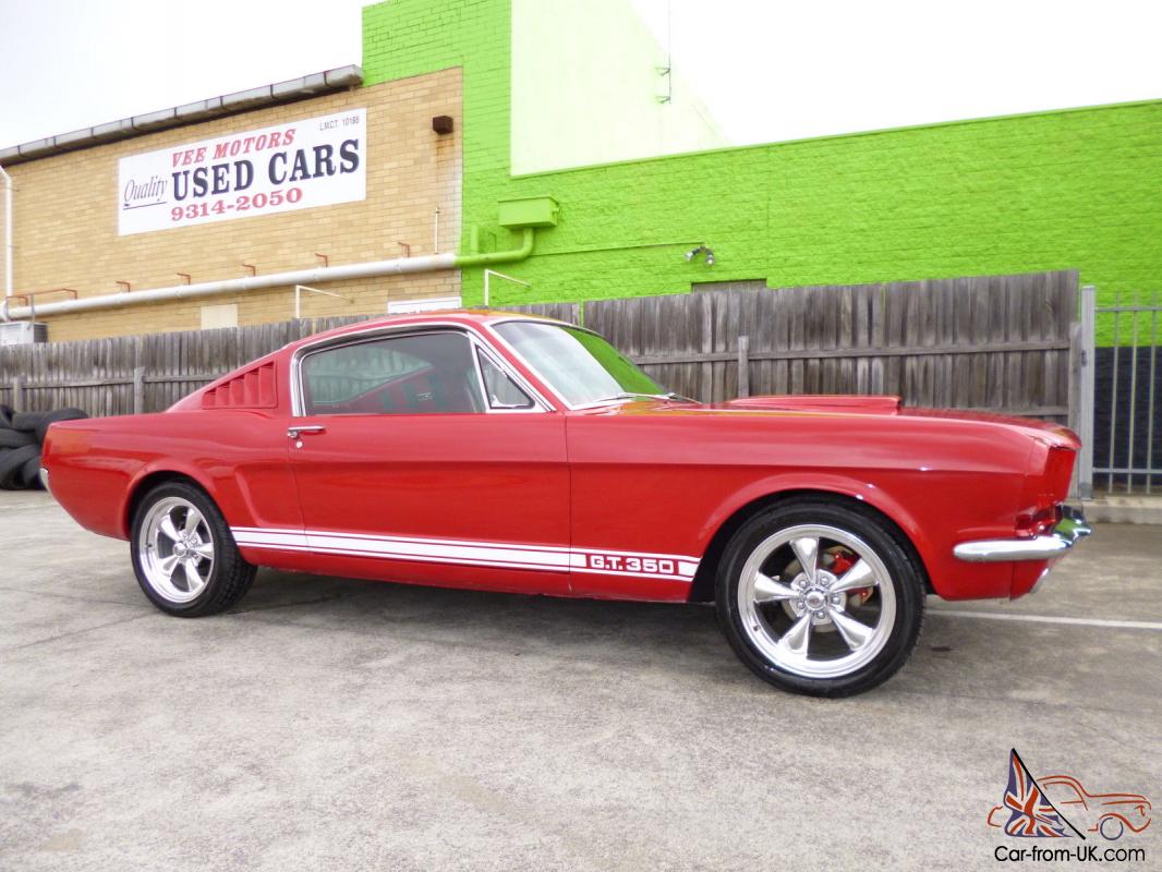 1966 Ford Mustang Fastback 4speed P Steering Disc Brakes Pony Interior