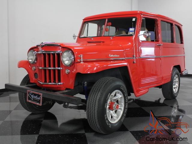 226CI STRAIGHT INLINE 6, 4X4, WOOD INSERT INTERIOR, VERY COOL OLDER SUV