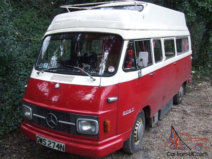 old mercedes camper vans for sale