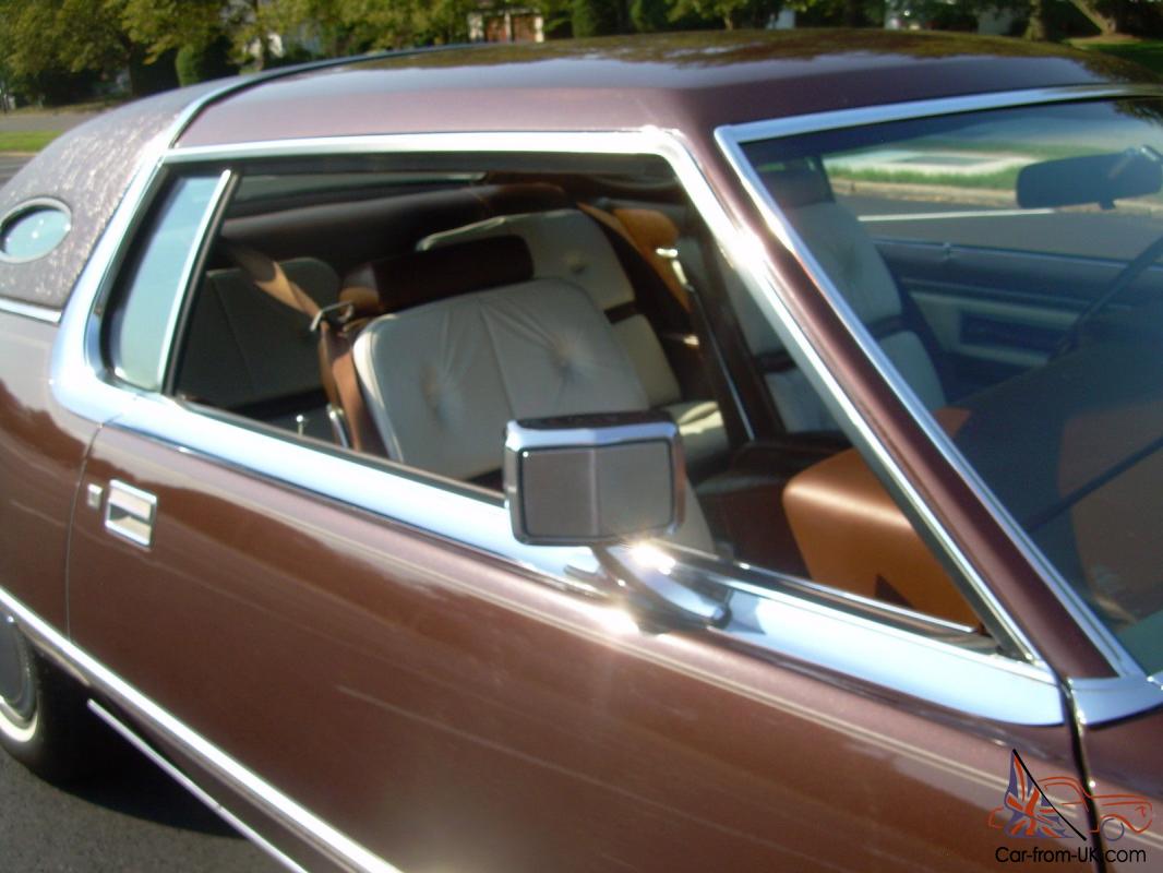 1976 Lincoln Mark Iv Brown Exterior With White Brown Interior