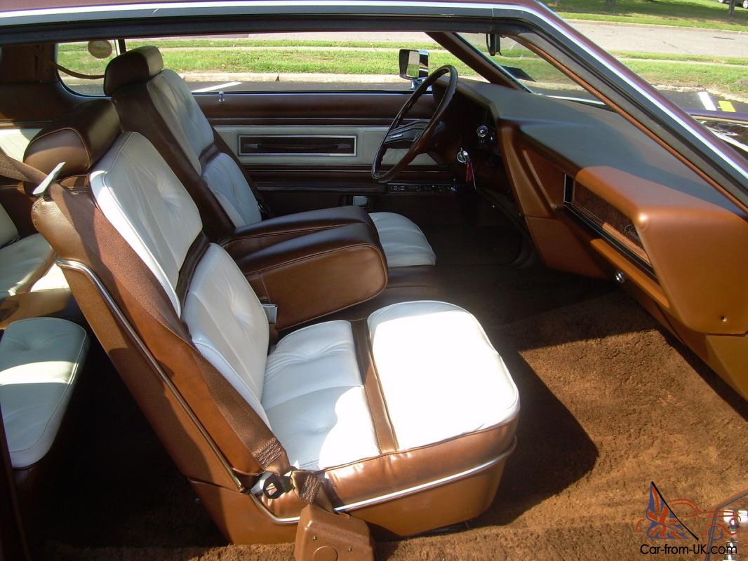 1976 Lincoln Mark Iv Brown Exterior With White Brown Interior