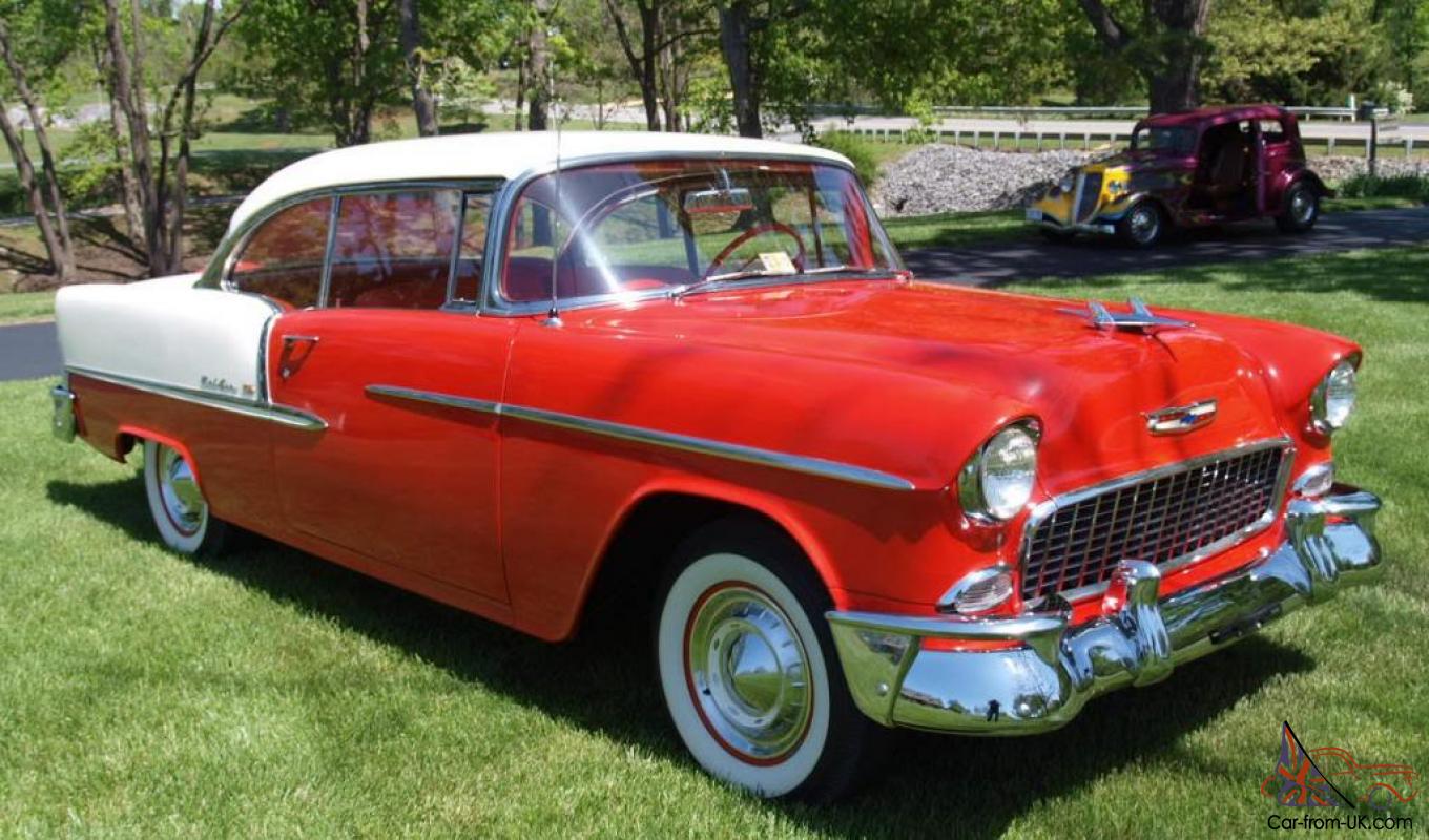 1955 Chevrolet Bel Air Red And Silver 55 Chevy Pinterest Bel Air ...
