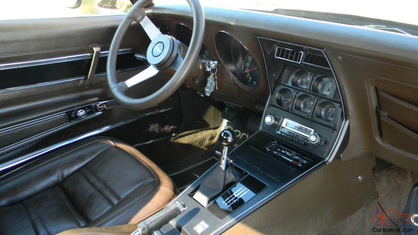 1977 Corvette 454 5 Speed 3 73 Rear Looks Stock Runs Great Clean Interior