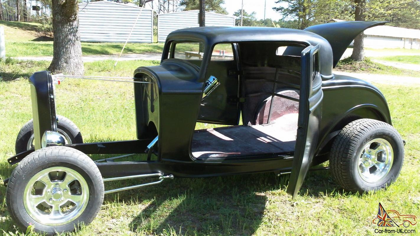 1932 Ford three window coupe fiberglass body