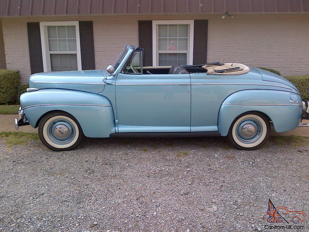 1941 Ford super deluxe convertible #6