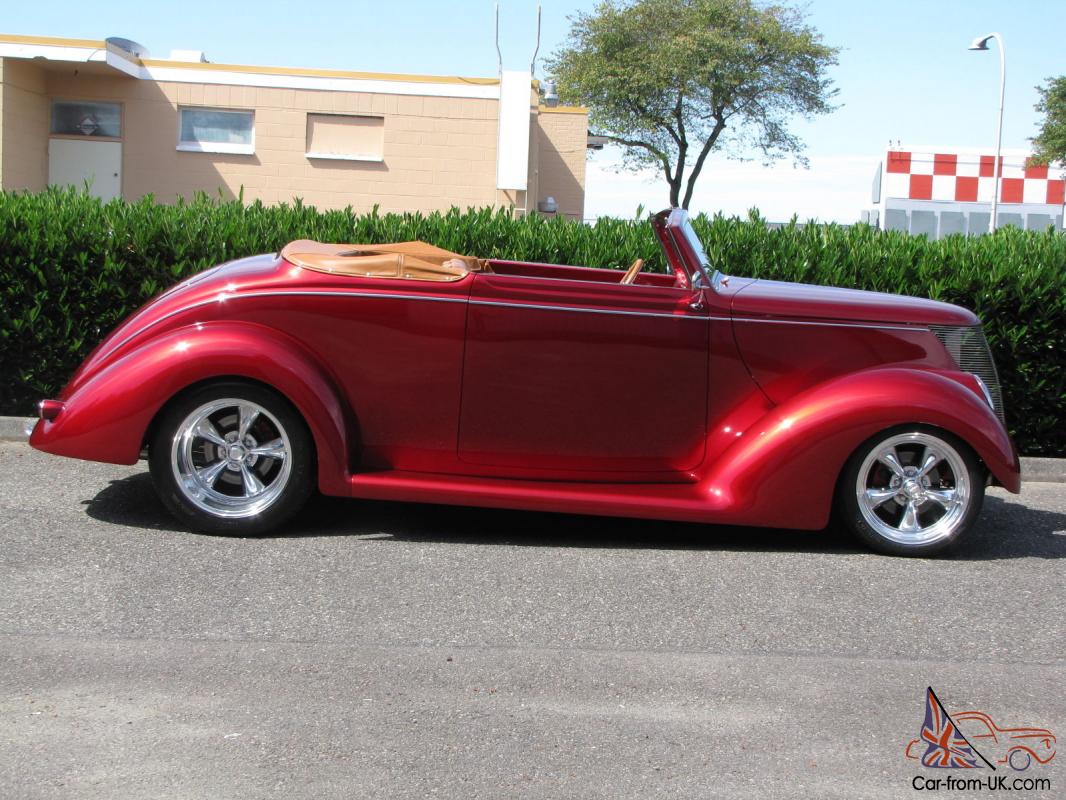 1937 Ford cabriolet convertible for sale #9