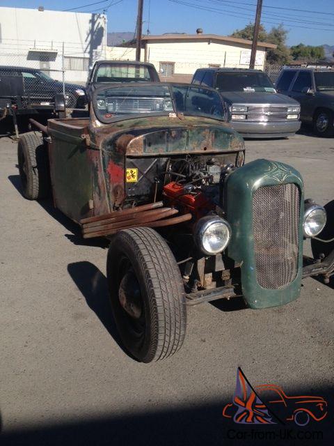 1948 International Roadster Pick up V8 Rat Rod Kustom Hot Rod Patina Ford Chevy