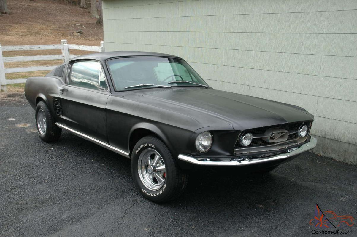 1967 Mustang Eleanor Burnout