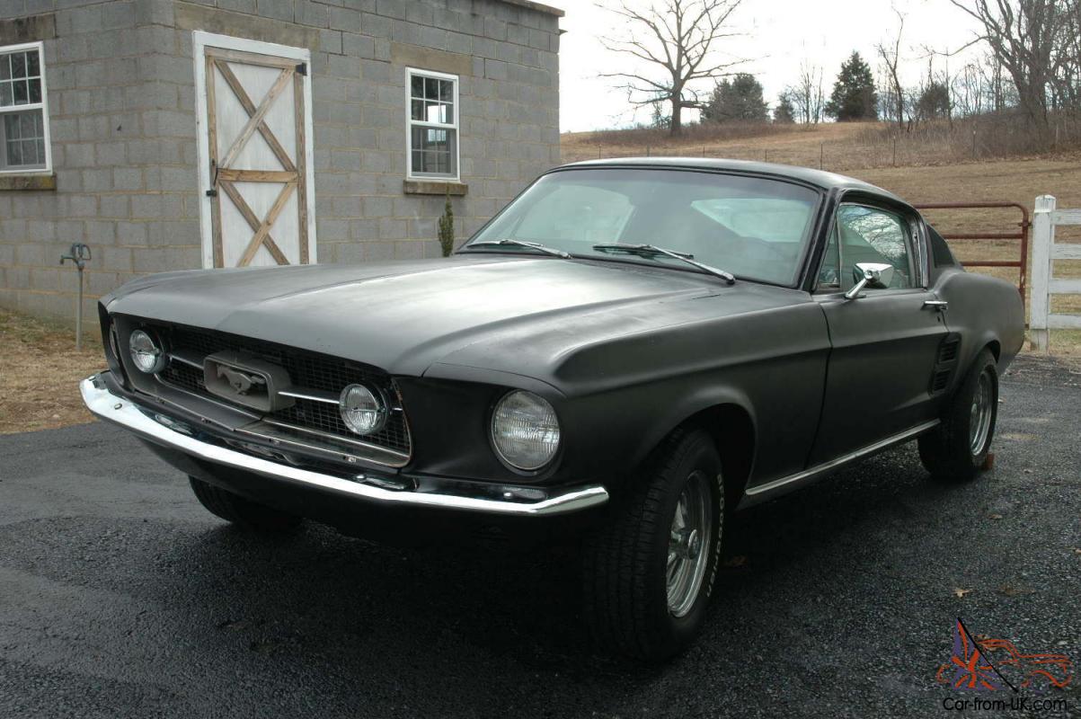 1967 Ford Mustang Factory GT Fastback Rare Shelby GT500 Eleanor 1967 Ford Mustang Eleanor
