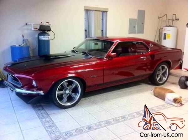 1969 Mustang Fastback Gt Restored Candy Apple Pro Touring