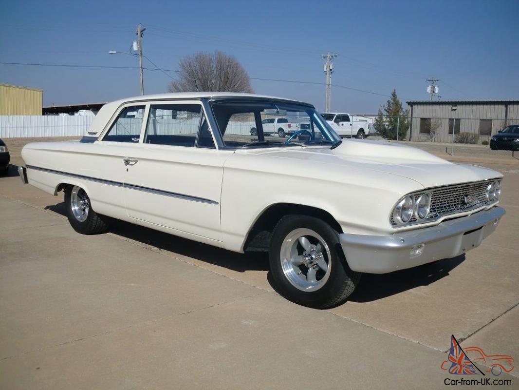 1963 Ford Galaxie Rare Light Weight Coupe Holman Moody 406 Ci 3x2 l V8