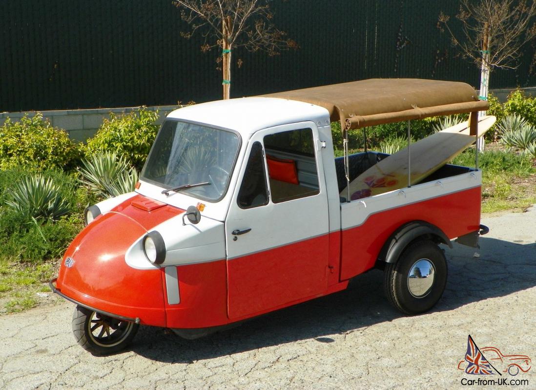 Diahatsu RARE Trimobile mini car truck Restored Custom fun 3 wheeler CLEAN!