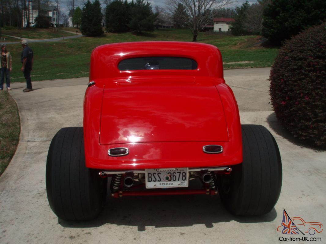 1933 Ford HIGH BOY 3 Window Coupe 871 Blown 502 Street Hot Rat Rod Race ...