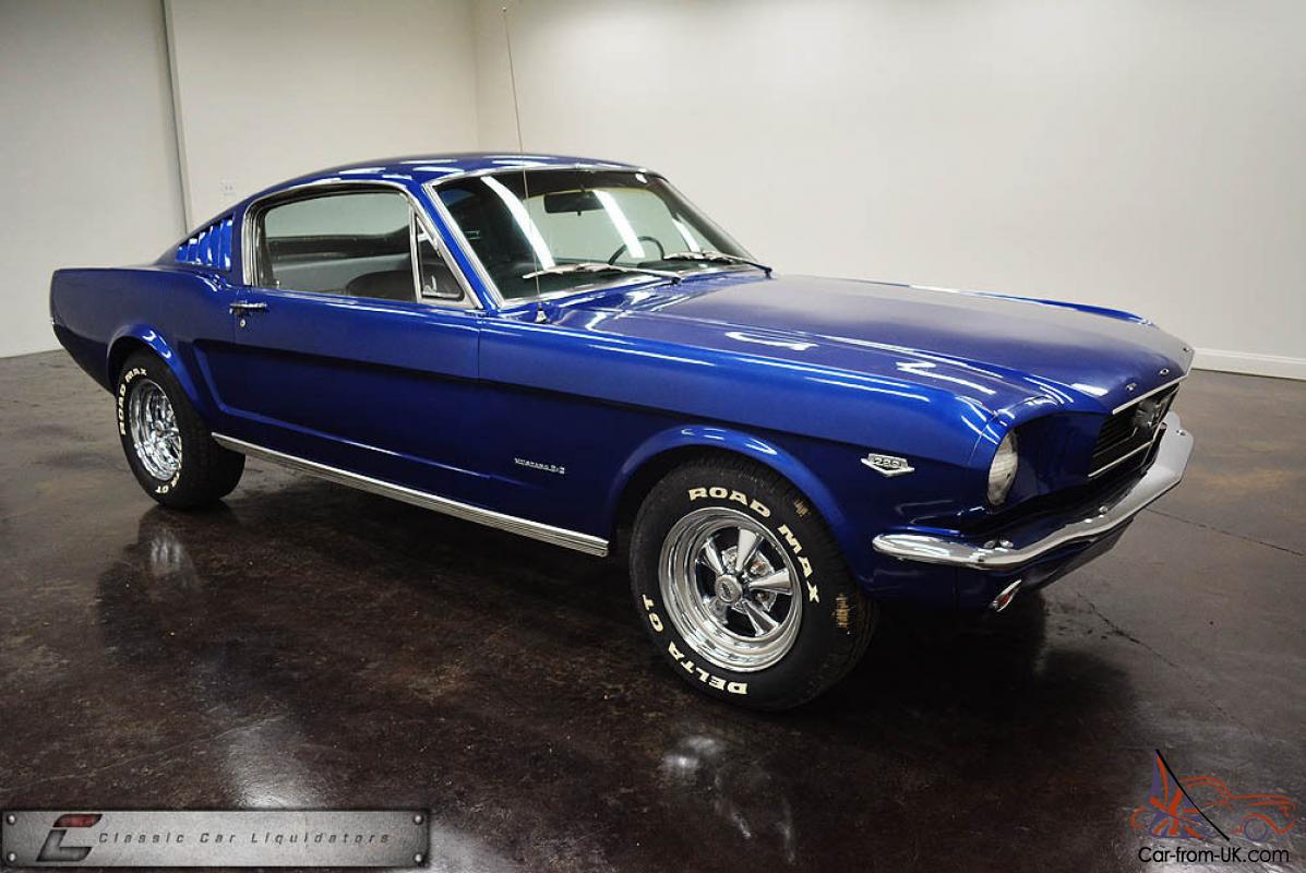 1966 Ford mustang factory options #3