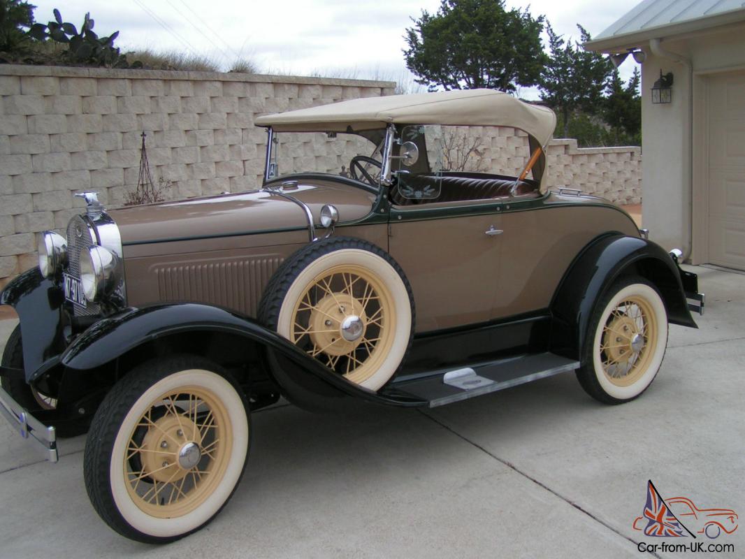 1931 Ford model a deluxe roadster #3