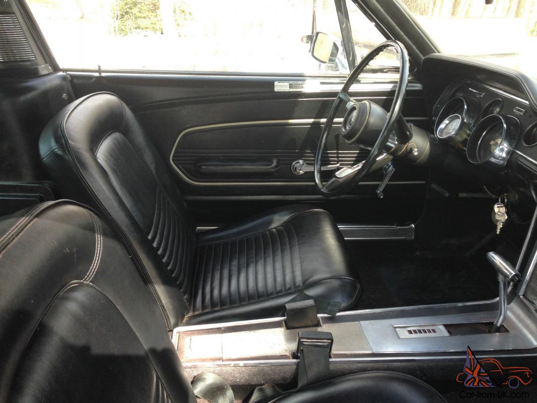 1967 Ford mustang build sheet