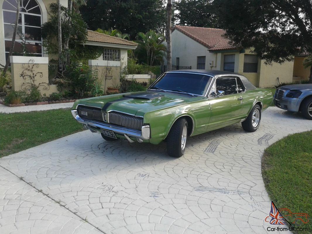 used green 1967 mercury cougar xr7 new 351 windsor engine new tires and rims used green 1967 mercury cougar xr7 new