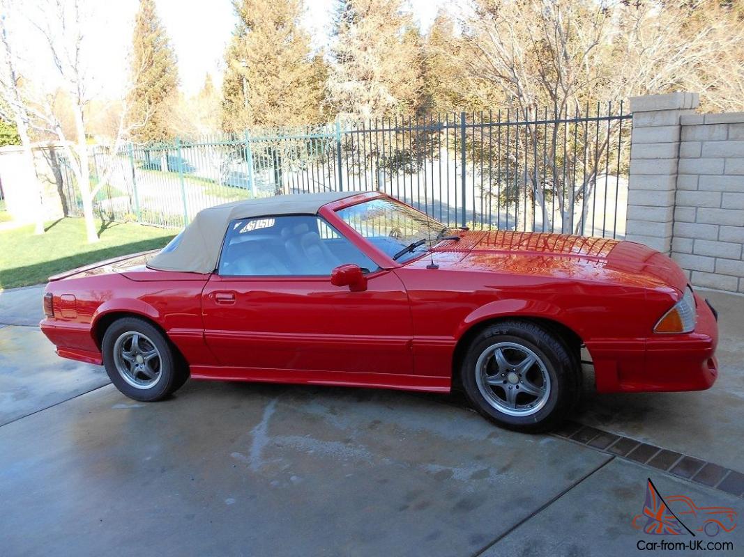 1988 Ford mustang special edition asc mclaren #5
