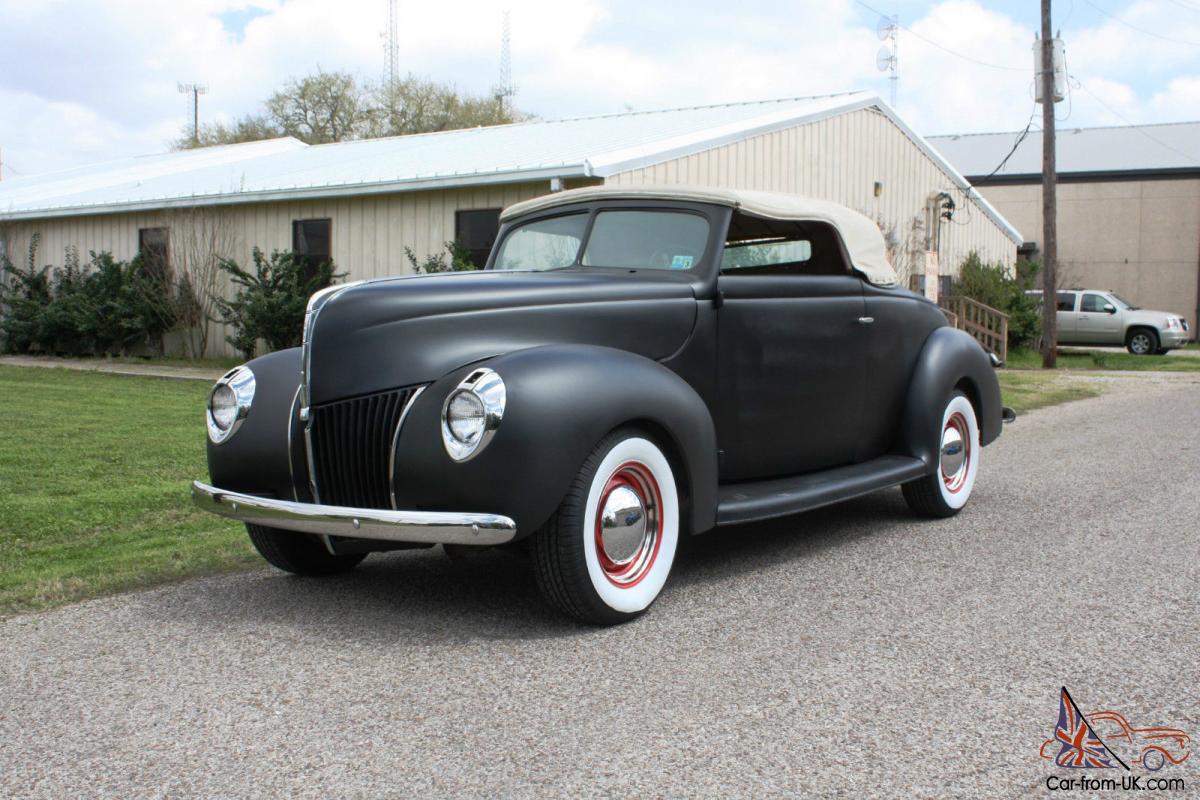 1939 Ford convertible rumble seat #6