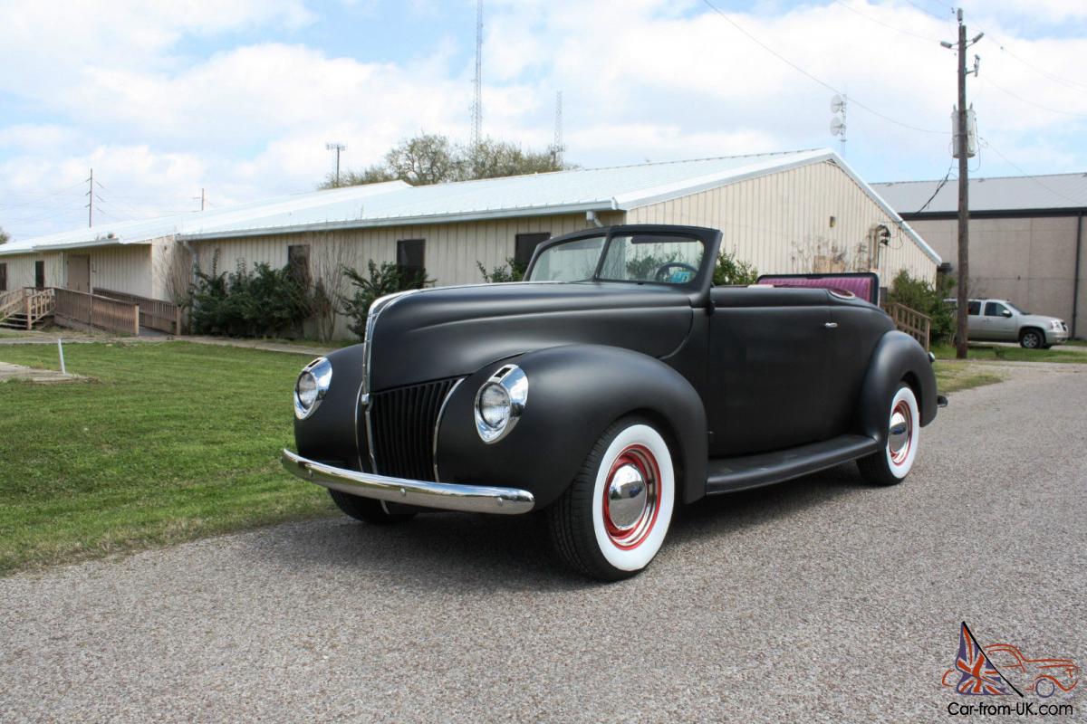 1939 Ford convertible rumble seat #9