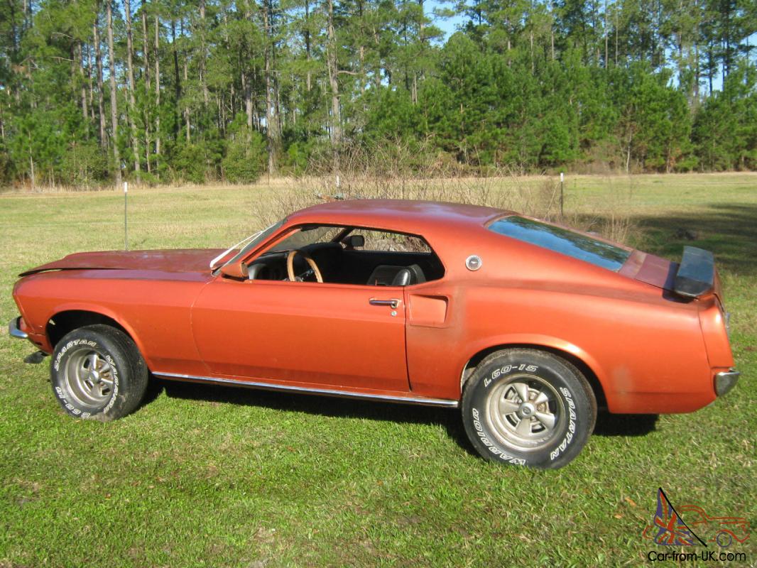 1969 Mustang GT 390 Fastback, 4 SPEED. Console. DISC brakes. BURNT ...