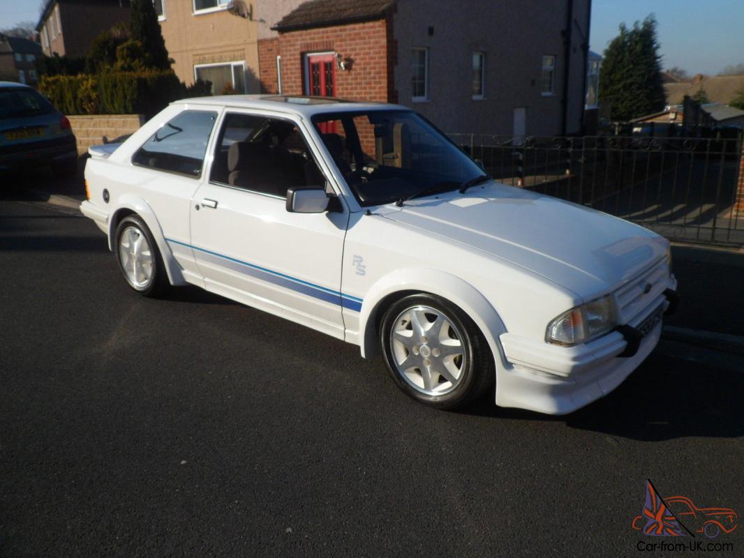 1985 Ford Escort Rs Turbo S1 For Sale