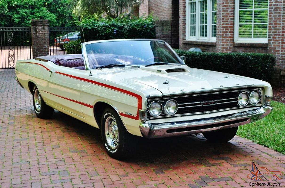 Fully restored 351 4 br 1968 Ford Torino GT Convertible stunning