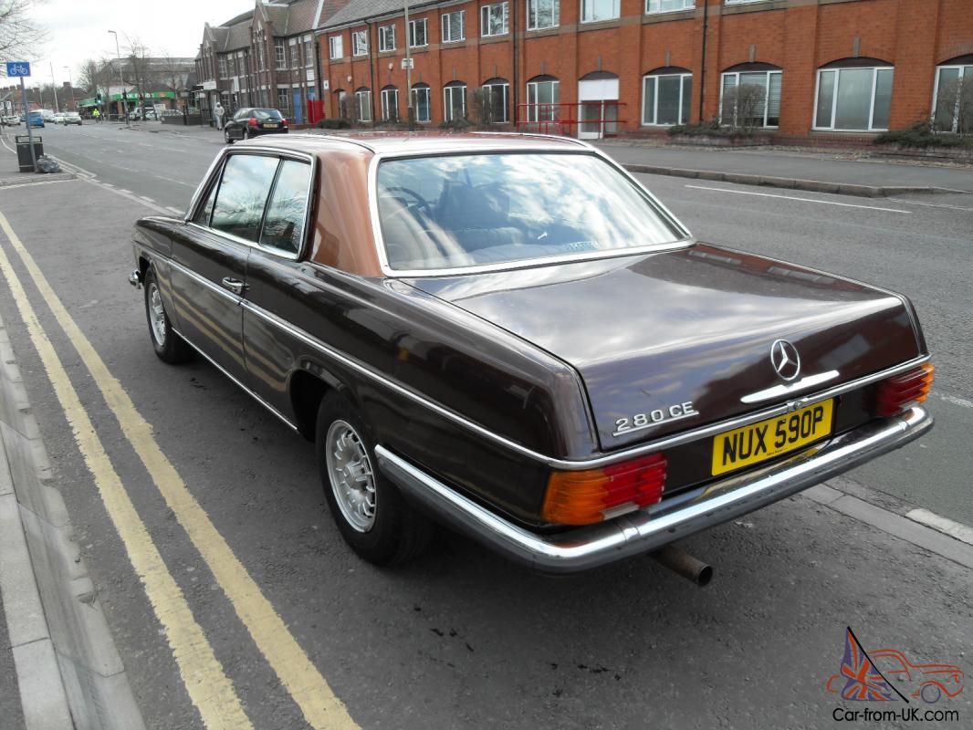 MERCEDES 280 CE PILLARLESS COUPE 1976 EXCELLENT CONDITION