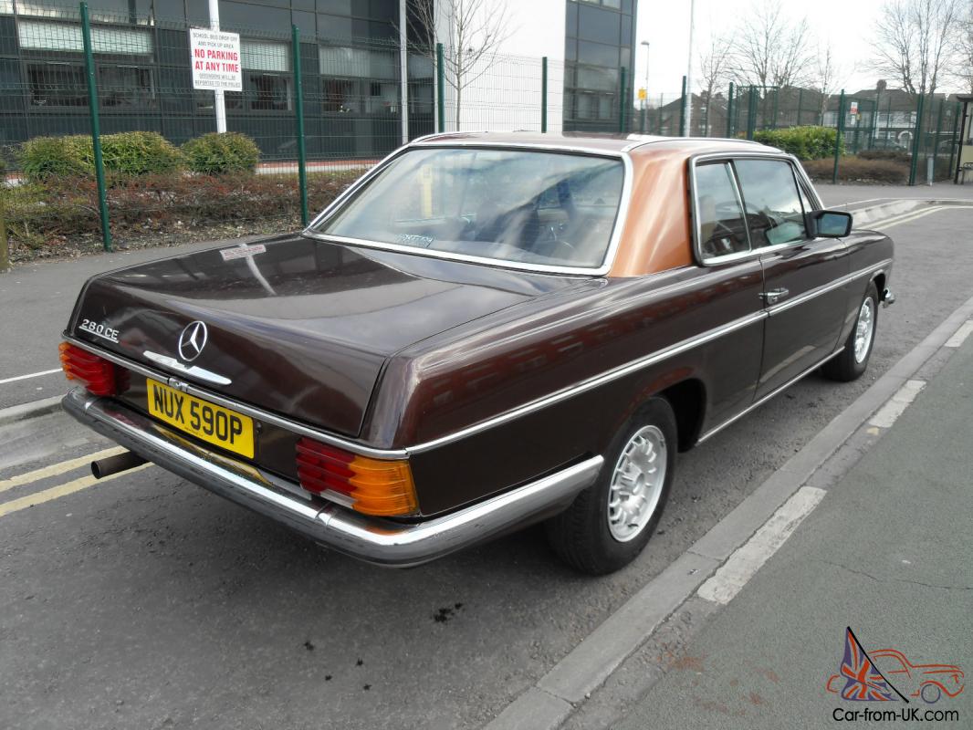 MERCEDES 280 CE PILLARLESS COUPE 1976 EXCELLENT CONDITION