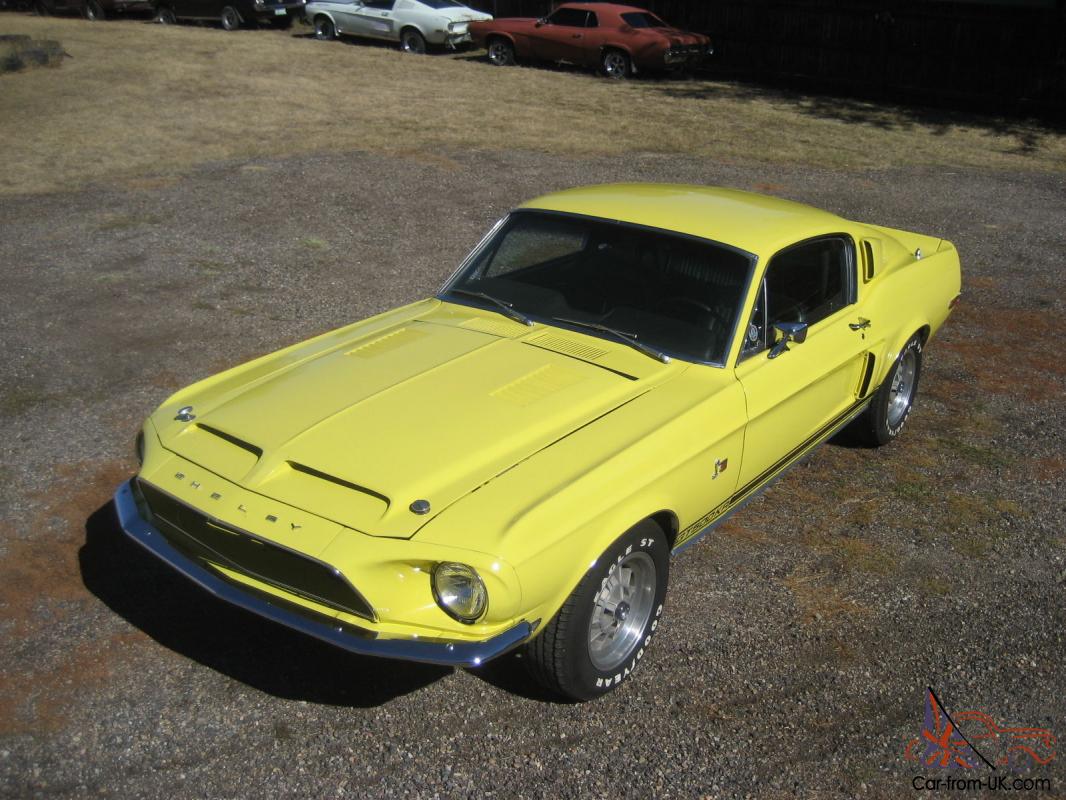 1968 Ford shelby gt-500 paint colors