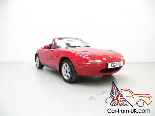 A Pristine UK Mk1 Mazda MX5 with Just 13,788 Miles from New.