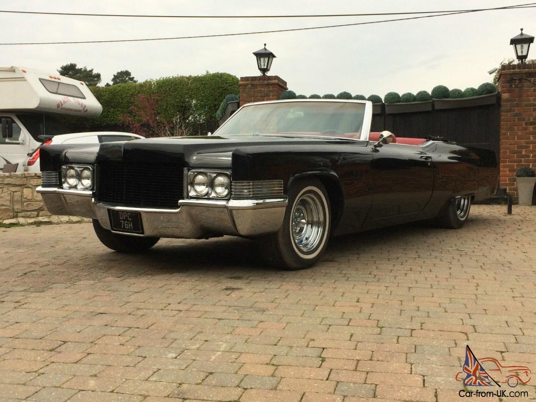 American 1970 Cadillac Deville Convertible lowrider Big block V8 hotrod